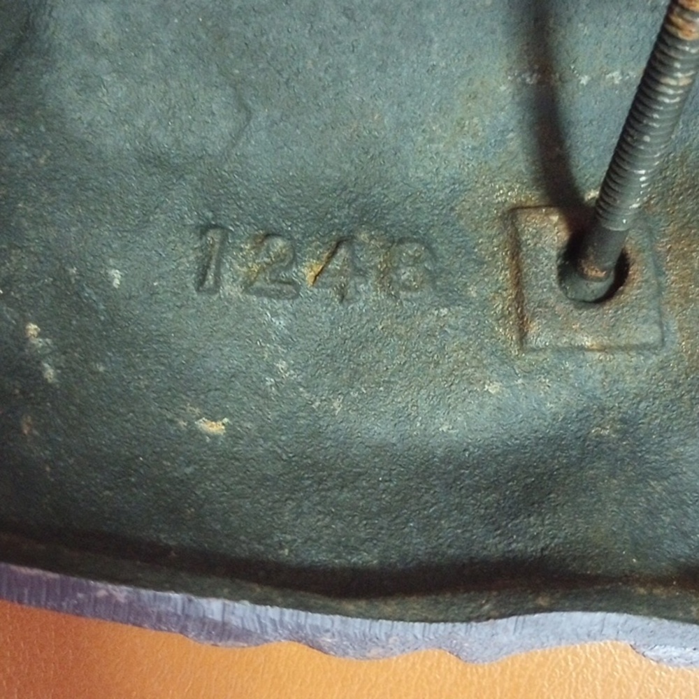 Hubley 1248 Vintage Cast Iron Fireside Black Cat Decor w/ Green Eyes - Picture 8 of 8